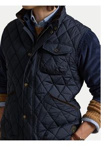 Polo Ralph Lauren Kamizelka 710940375001 Granatowy Regular Fit. Typ kołnierza: polo. Kolor: niebieski. Materiał: syntetyk #4