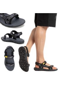 Sandały męskie KADVA Cruzo. Kolor: czarny. Sport: turystyka piesza #1