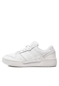 Adidas - adidas Sneakersy Team Court 2 Str IF1192 Biały. Kolor: biały. Materiał: skóra #4