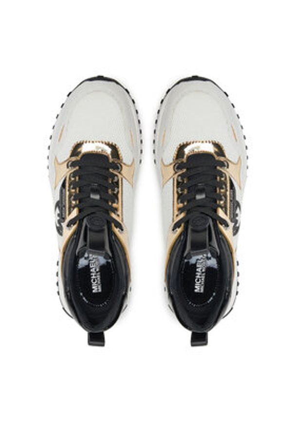 MICHAEL Michael Kors Sneakersy Theo 43F4THFS1D Biały. Kolor: biały. Materiał: materiał