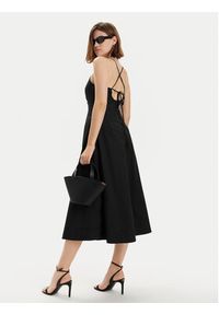Gaudi Sukienka letnia 411FD15002 Czarny Regular Fit. Kolor: czarny. Materiał: bawełna. Sezon: lato