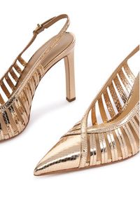 MICHAEL Michael Kors Szpilki Adriana 40T6ADHP1M Złoty. Kolor: złoty. Materiał: skóra. Obcas: na szpilce #5
