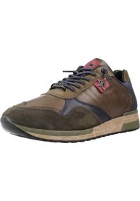 QUERCETTI - Kapcie CETTI C848 XL INV26 Zielony. Kolor: zielony. Materiał: tkanina, skóra. Sport: turystyka piesza