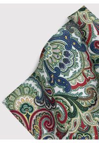 Pako Lorente - PAKO LORENTE – Jedwabna poszetka męska z wzorem paisley. Materiał: jedwab. Wzór: paisley #3