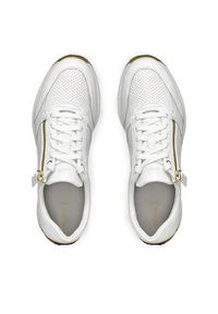 Geox Sneakersy D Calithe D36N0A 05485 C1000 Biały. Kolor: biały. Materiał: skóra #5