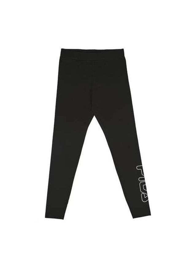 Spodnie treningowe damskie Fila Salandra. Kolor: czarny. Materiał: materiał, syntetyk