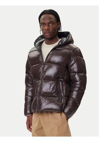 Save The Duck Kurtka zimowa D31280M LOVE21 Brązowy Regular Fit. Kolor: brązowy. Materiał: syntetyk. Sezon: zima #1