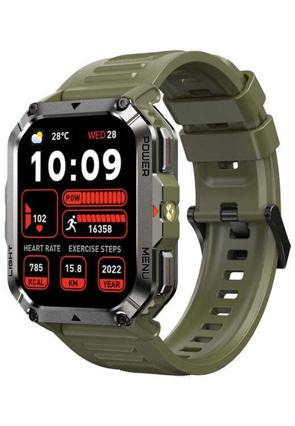 Smartwatch Blackview SMARTWATCH W70 PRO/GREEN W70PROGREEN BLACKVIEW. Rodzaj zegarka: smartwatch