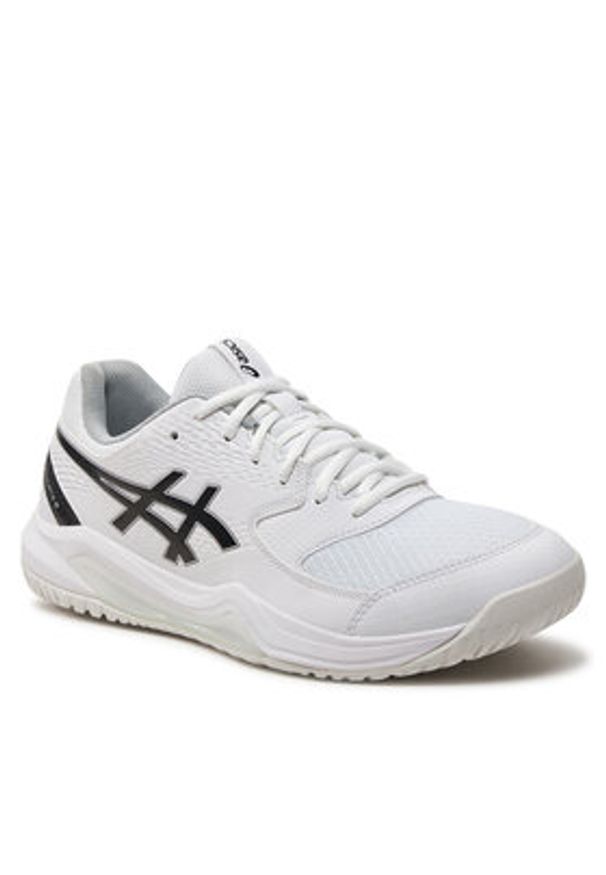 Asics Buty do tenisa Gel-Dedicate 8 1041A408 Biały. Kolor: biały. Materiał: skóra. Sport: tenis