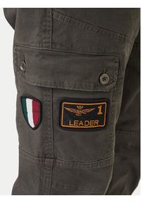 Aeronautica Militare Spodnie materiałowe 252PA1688UCT03399 Szary Regular Fit. Kolor: szary. Materiał: bawełna #5