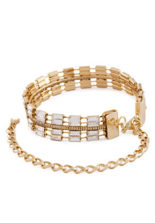 Patrizia Pepe Naszyjnik 2J2550/M056-FE35 Złoty. Materiał: metalowe. Kolor: złoty