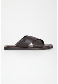 CESARE CASADEI - Klapki męskie skórzane CESARE CESADEI. Materiał: skóra #3