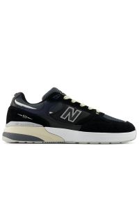 Buty męskie New Balance Numeric UN933BNT - czarne. Kolor: czarny. Materiał: guma, zamsz. Szerokość cholewki: normalna. Sport: skateboard #1