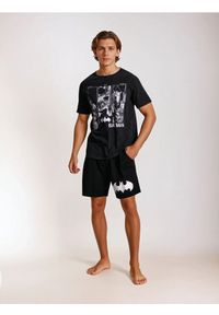 Sinsay - Bawełniana piżama dwuczęściowa Batman - wielobarwny. Materiał: bawełna. Wzór: motyw z bajki #1