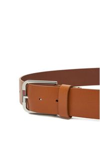 Tommy Jeans Pasek Męski Austin Distressed 4.0 AM0AM13690 Brązowy. Kolor: brązowy. Materiał: skóra #2