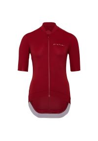 Silvini - Koszulka rowerowa (z krótkim rękawem) damska SILVINI Women Jersey STELVIA. Kolor: czerwony. Materiał: jersey. Długość rękawa: krótki rękaw. Długość: krótkie