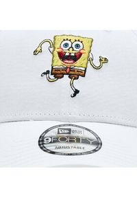 New Era Czapka z daszkiem Spongebob Squarepants Nickelodeon 60358079 Biały. Kolor: biały. Materiał: materiał, bawełna #3