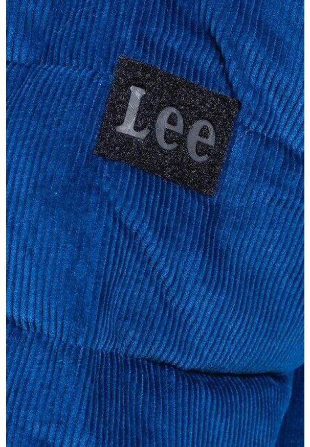 Lee - LEE PUFFER JACKET DAMSKA KURTKA PUCHOWA WASHED BLUE L56VMGLR 112113107. Materiał: puch