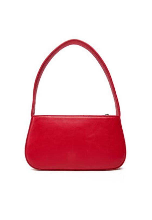 Tommy Jeans Torebka Tjw Ess Must Shoulder Bag AW0AW16966 Czerwony. Kolor: czerwony. Materiał: skórzane