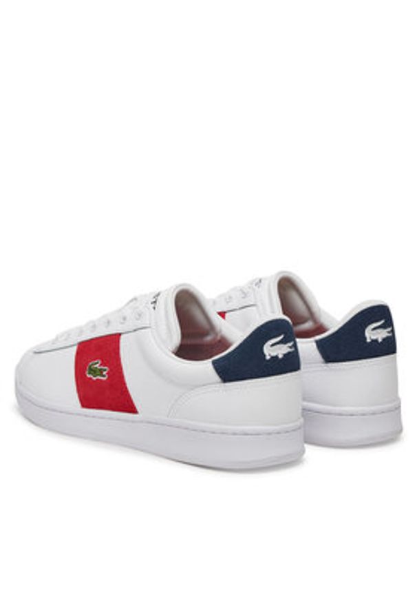Lacoste Sneakersy Carnaby 7-49SMA0034 Biały. Kolor: biały. Materiał: skóra