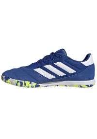 Adidas - Buty piłkarskie adidas Copa Gloro In M FZ6125 niebieskie niebieskie. Zapięcie: sznurówki. Kolor: niebieski. Materiał: skóra, syntetyk, guma. Sport: piłka nożna