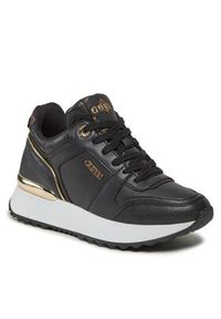 Guess Sneakersy Kaddy FL8DDY ELE12 Czarny. Kolor: czarny. Materiał: skóra #4