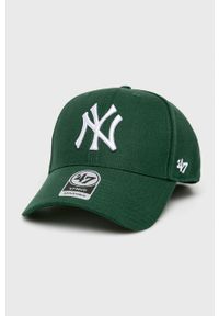 47 Brand - 47brand - Czapka MLB New York Yankees. Kolor: zielony #1