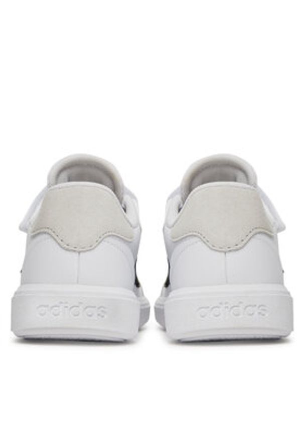 Adidas - adidas Sneakersy Courtblock ID6506 Biały. Kolor: biały. Materiał: skóra