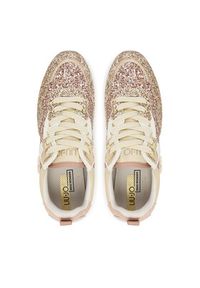 Liu Jo Sneakersy Maxi Wonder 01 BF5009 TX007 Złoty. Kolor: złoty. Materiał: skóra #4