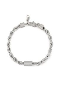 Armani Exchange Bransoletka Icon Chains AXG0123040 Srebrny. Materiał: srebrne. Kolor: srebrny