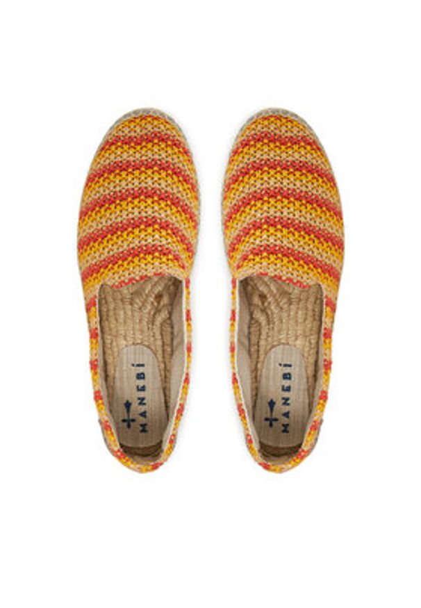 Manebi Espadryle H 2.6 D0 Pomarańczowy. Kolor: pomarańczowy. Materiał: syntetyk