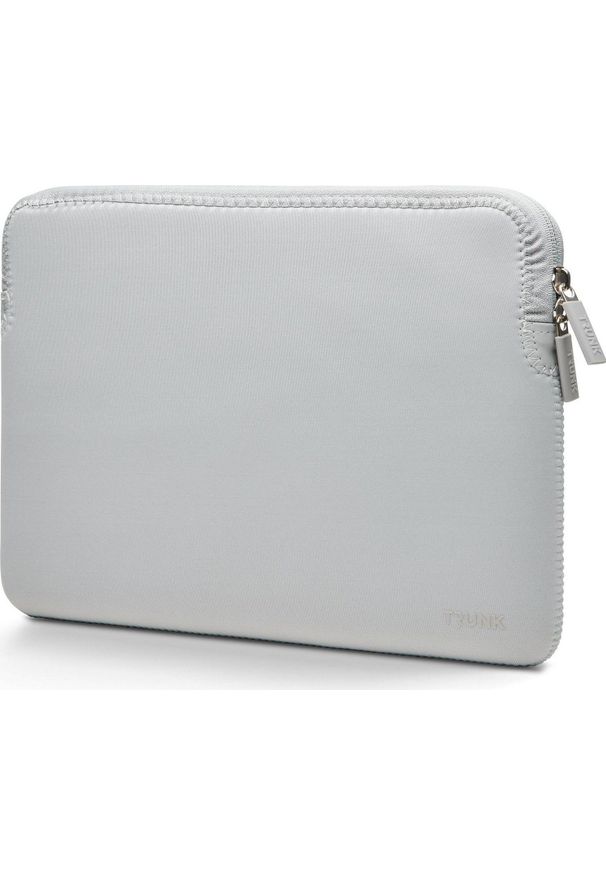 Etui Trunk Neoprene Sleeve do MacBook 14'' (silver cloud). Materiał: nylon. Styl: elegancki, casual