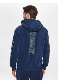 Guess Bluza Z3YQ08 KBC00 Granatowy Regular Fit. Kolor: niebieski. Materiał: syntetyk #2