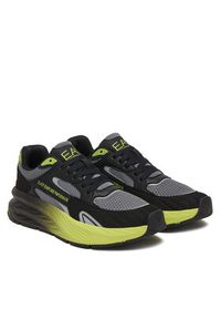 EA7 Emporio Armani Sneakersy 7X000342 AF18617 MZ590 Czarny. Kolor: czarny. Materiał: materiał #4