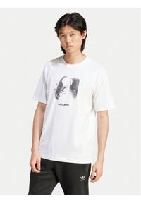 Adidas - adidas T-Shirt Supply Street IY3430 Biały Regular Fit. Kolor: biały. Materiał: bawełna. Styl: street #1