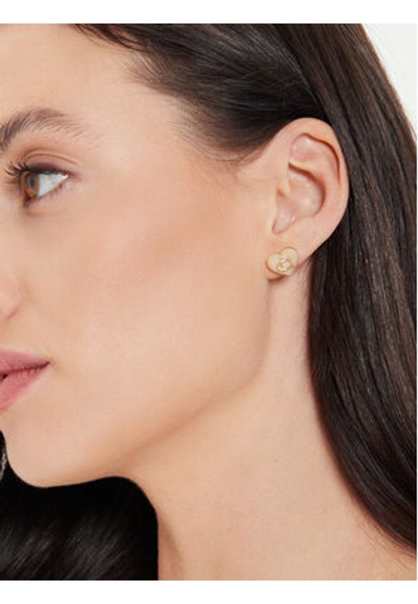 Coach Kolczyki 37422706GLD681 Złoty. Materiał: metalowe. Kolor: złoty