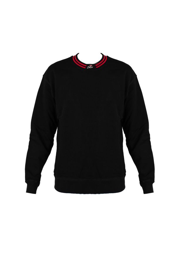 Diesel Bluza "S-Kraks" | A08525-0CJAD | Mężczyzna | Czarny. Okazja: na co dzień. Kolor: czarny. Materiał: bawełna. Styl: casual, elegancki