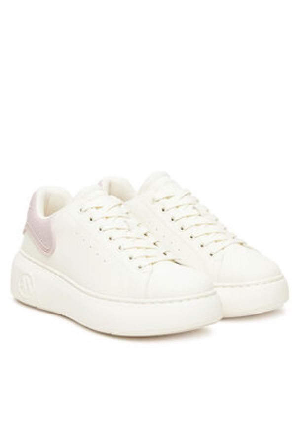 Armani Exchange Sneakersy XW002149 AF19528 MZ278 Biały. Kolor: biały. Materiał: skóra