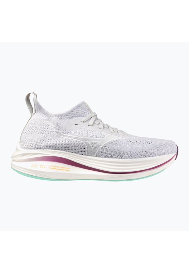 Buty do biegania damskie Mizuno Neo Zen Icelandic nimbus cloud/white/ice green. Kolor: niebieski. Sport: bieganie