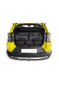 KJUST - Torby Do Bagażnika Fiat Grande Panda Mhev 2025+ 5Szt Kjust. Kolor: czarny. Styl: sportowy #1