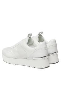 MICHAEL Michael Kors Sneakersy Raina Trainer 43R4RNFSAD Biały. Kolor: biały. Materiał: materiał