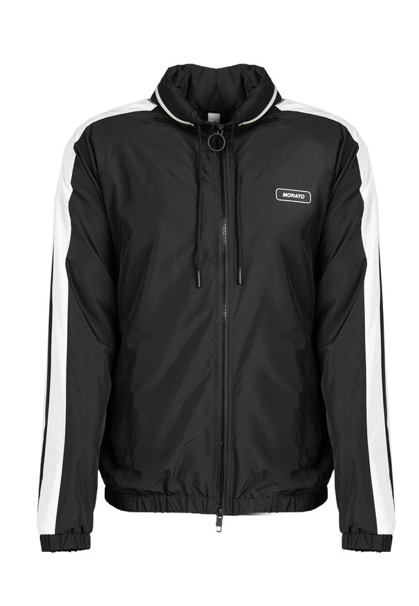 Antony Morato Kurtka "Windbreaker" | MMCO00645 FA600101 | Abbigliamento | Mężczyzna | Czarny. Okazja: na co dzień. Typ kołnierza: kołnierzyk stójkowy. Kolor: czarny. Materiał: poliester. Styl: casual