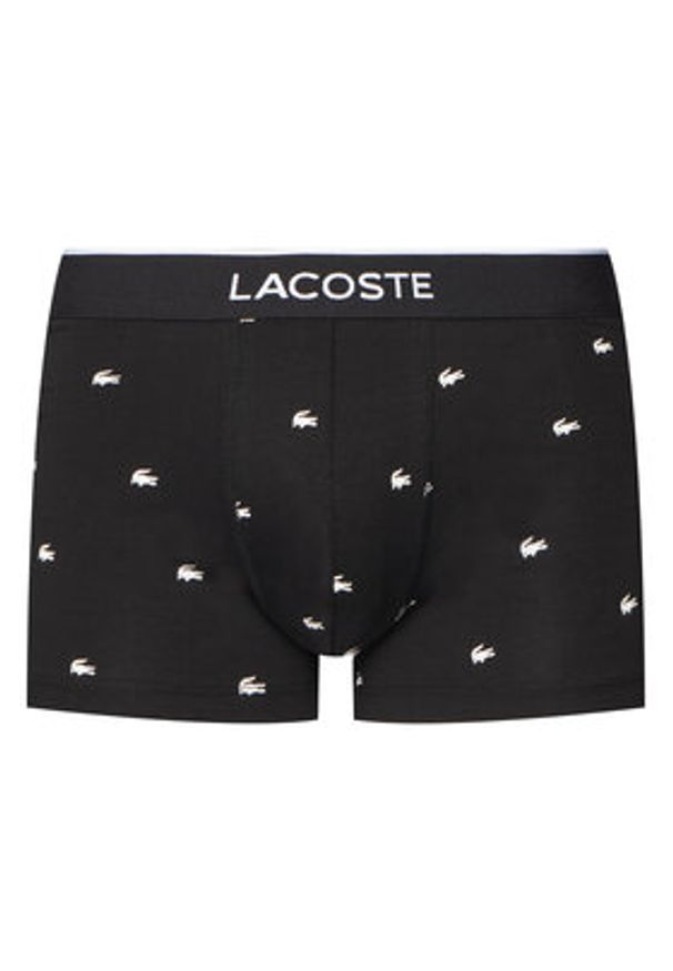 Lacoste Komplet 3 par bokserek 5H1299 Czarny. Kolor: czarny. Materiał: bawełna