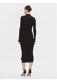 Hugo Sukienka dzianinowa Soritexa 50502242 Czarny Slim Fit. Kolor: czarny. Materiał: syntetyk, wiskoza #4