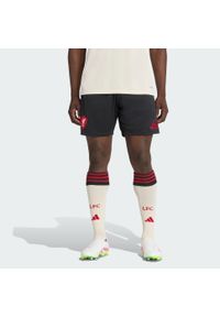 Adidas - Szorty Liverpool FC 25/26 Away. Kolor: czarny. Sport: piłka nożna