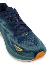 HOKA - Hoka Buty do biegania Clifton 9 1127895 Turkusowy. Kolor: turkusowy. Materiał: materiał