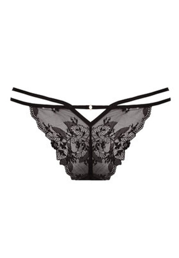 Hunkemöller Figi brazylijskie Amari 301027 Czarny. Kolor: czarny. Materiał: syntetyk