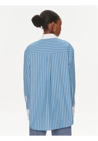 Samsoe & Samsoe - Samsøe Samsøe Koszula Salovas F24100170 Niebieski Loose Fit. Kolor: niebieski. Materiał: bawełna #5