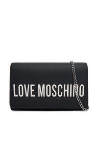 Love Moschino - LOVE MOSCHINO Torebka JC4103PP1OKD000B Czarny. Kolor: czarny. Materiał: skórzane #4