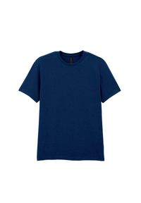 GILDAN - Bawełniana Koszulka Unisex Dla Dorosłych W Miękkim Stylu. Kolor: niebieski. Materiał: bawełna